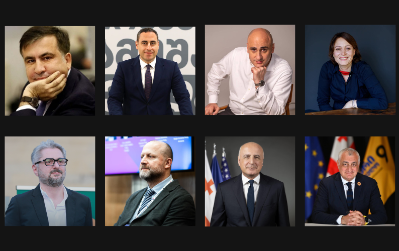პოლიტიკოსების და საზოგადო მოღვაწეების ჯგუფური ფოტო, საქართველო