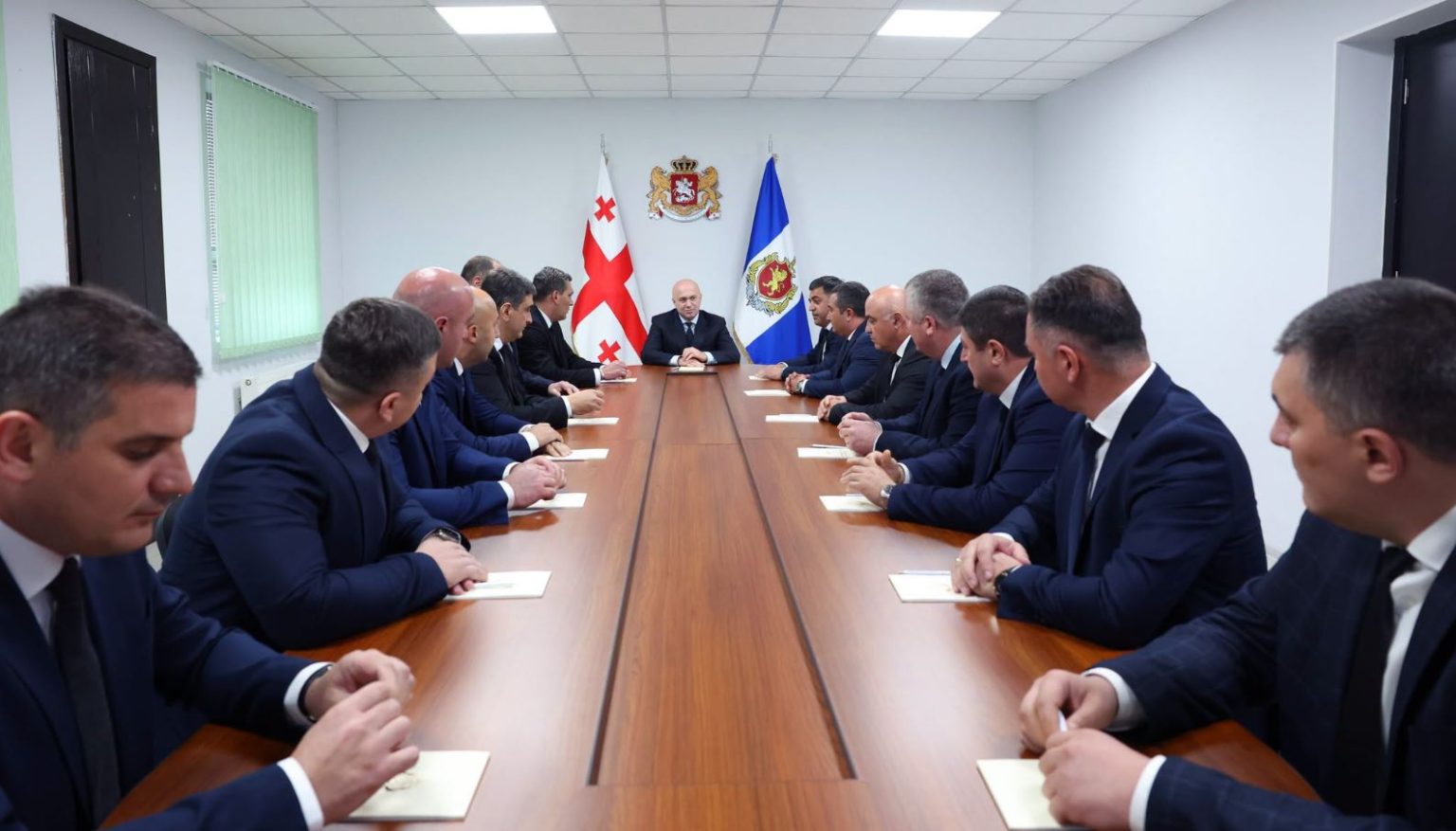 მოსახლეობის შეხვედრა მთავრობის წარმომადგენლებთან, საქართველო