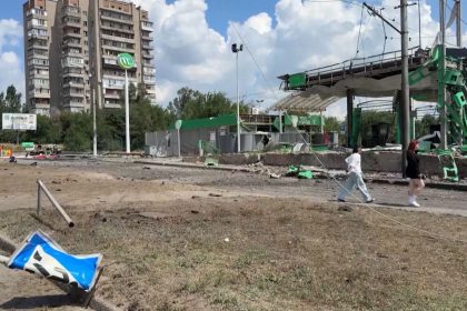 კიევზე დილით რუსეთის მხრიდან ბალისტიკური რაკეტებით თავდასხმა მოხდა