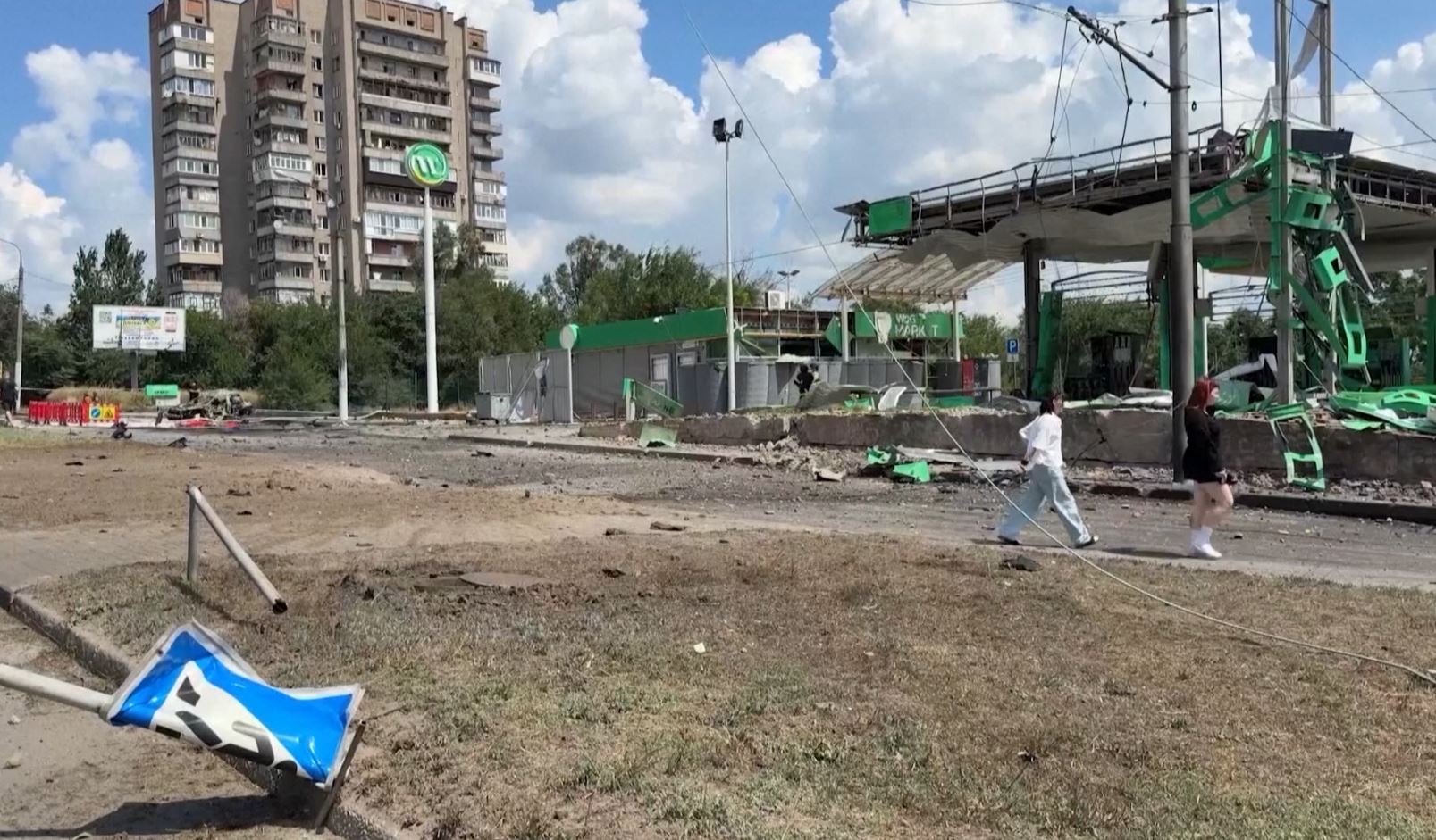 კიევზე დილით რუსეთის მხრიდან ბალისტიკური რაკეტებით თავდასხმა მოხდა