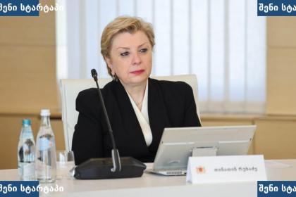 თინათინ რუხაძემ კულტურის მინისტრის თანამდებობა დატოვა