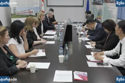 განათლების მინისტრის მოადგილე ჩინეთის ნანჯინგის ინსტიტუტის წარმომადგენლებს შეხვდა