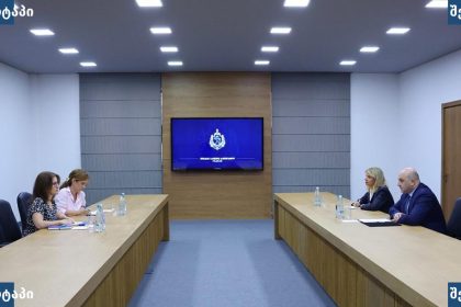 შს მინისტრის მოადგილემ საქართველოში გაერო-ს ლტოლვილთა უმაღლესი კომისარიატის წარმომადგენელთან სამუშაო შეხვედრა გამართა