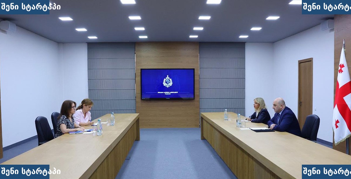 შს მინისტრის მოადგილემ საქართველოში გაერო-ს ლტოლვილთა უმაღლესი კომისარიატის წარმომადგენელთან სამუშაო შეხვედრა გამართა