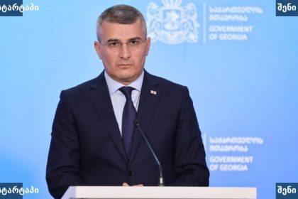მთავრობის წარმომადგენელი პრეზენტაციის დროს, საქართველო
