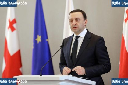 პრემიერ-მინისტრი სიტყვით გამოდის, საქართველო