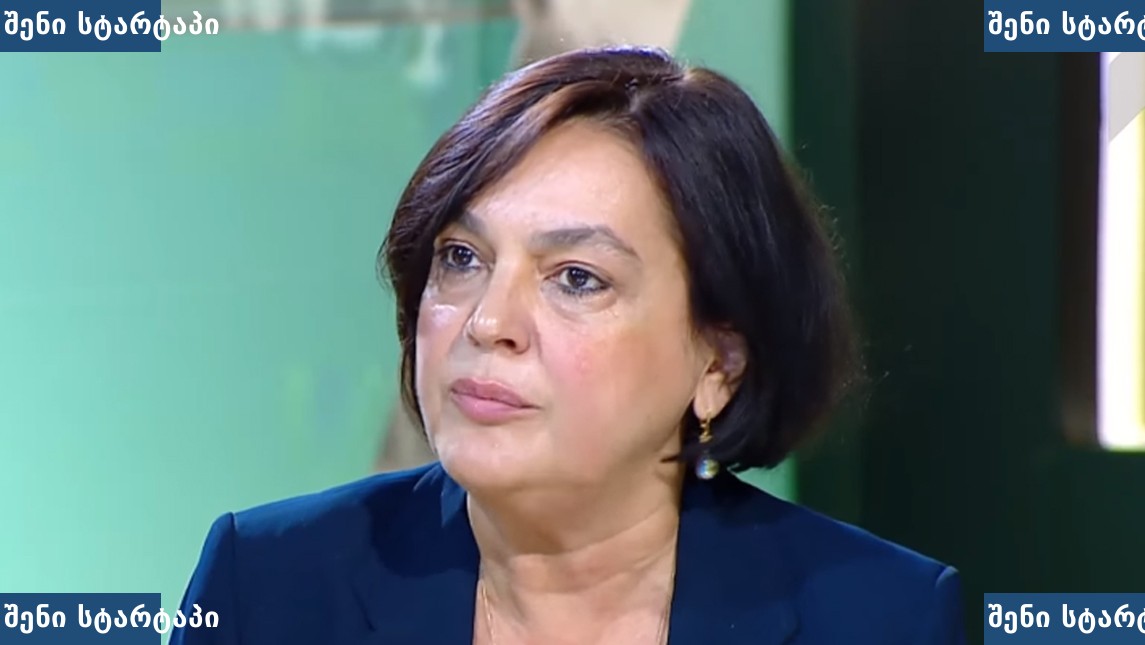 ქალი ტელევიზიის სტუდიაში, საქართველო