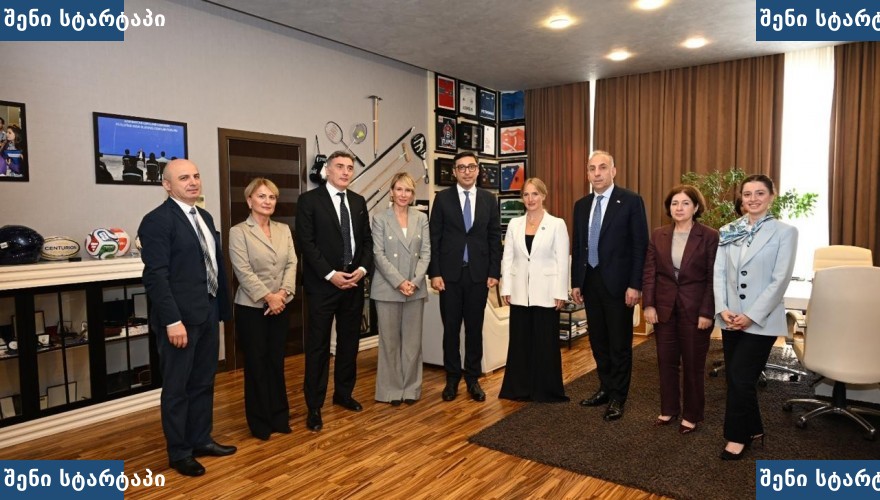 მთავრობის წევრები შეხვედრაზე, საქართველო