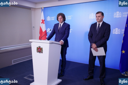 პრესკონფერენცია, მთავრობის წარმომადგენლები, საქართველო