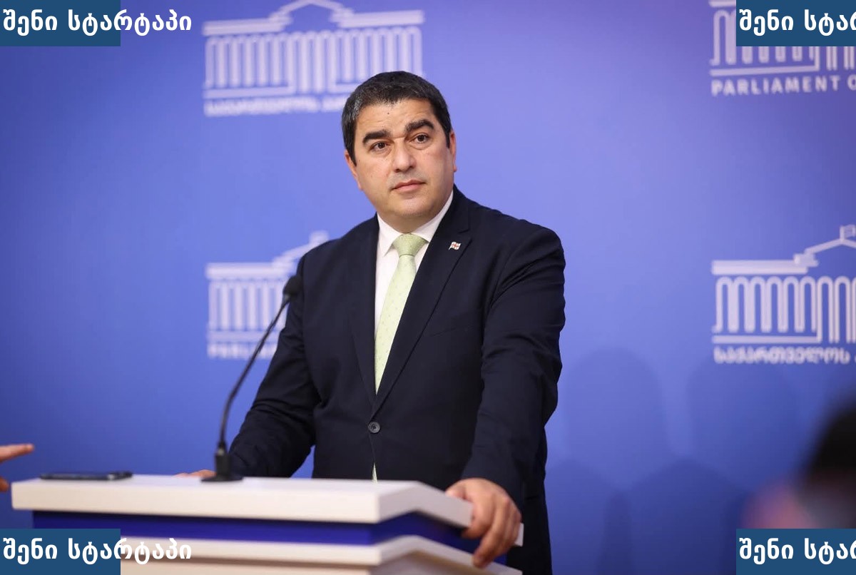 პოლიტიკოსი პარლამენტის ფონზე, საქართველო