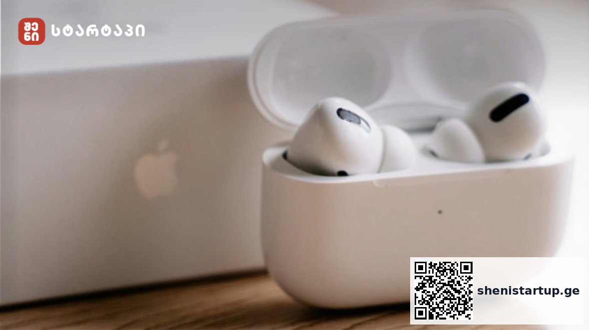 Apple AirPods ყურსასმენები სინქრონული თარგმნის ფუნქციით ბიზნეს გარემოში