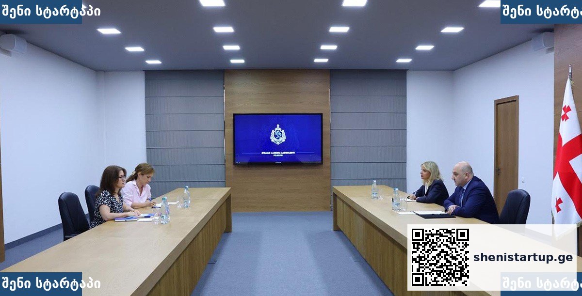 შს მინისტრის მოადგილემ საქართველოში გაერო-ს ლტოლვილთა უმაღლესი კომისარიატის წარმომადგენელთან სამუშაო შეხვედრა გამართა